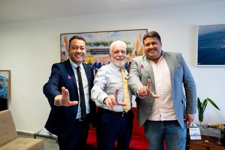 Luciano Pinheiro e Heldinho Macedo se reúnem com Jaques Wagner em Brasília por investimentos para Euclides da Cunha